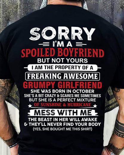 October - Spoiled Boyfriend - Perfect Gift From Girlfriend - EBIL10 (SKU11-18-10)