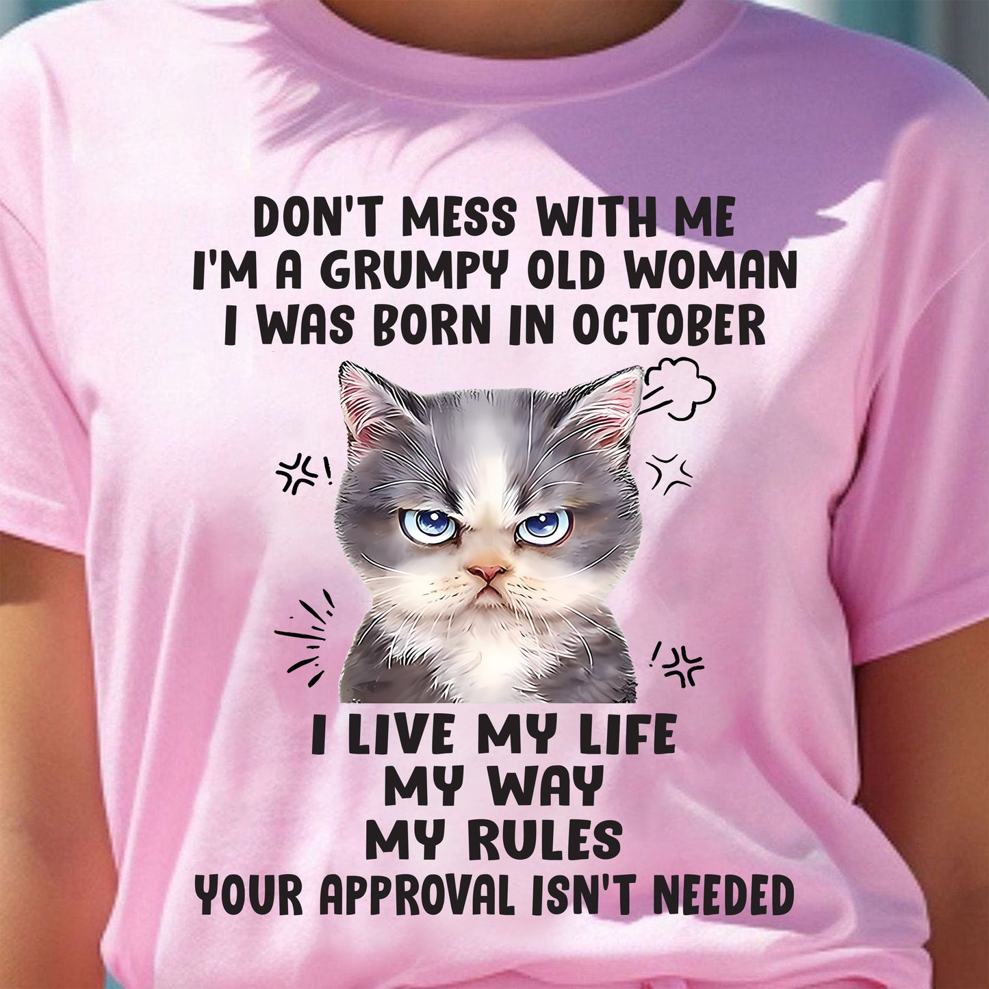 Don’t Mess With Me - T Shirt For Woman - DONN10 (SKU09-65-10)