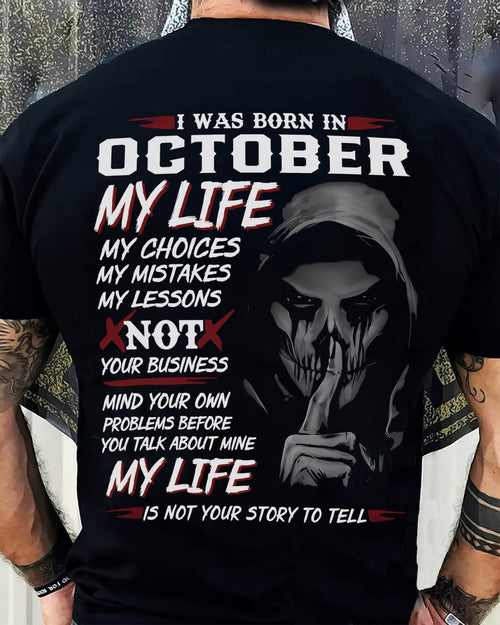 My Life - T Shirt For Man - DONN10 (SKU08-36-10)