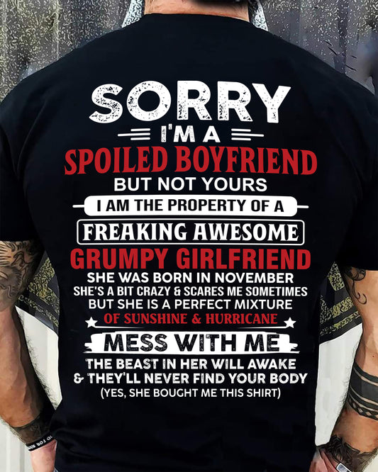 November - Spoiled Boyfriend - Perfect Gift From Girlfriend - EBIL11 (SKU11-18-11)