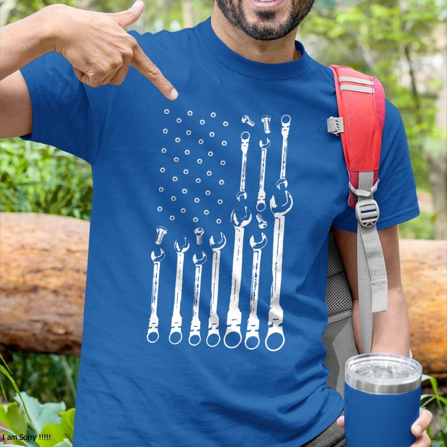 Mechanic Flag American Patriotic Flag Car Mechanic USA Flag T-Shirt - Gift For Mechanic - DONN (SKUM08-D09)