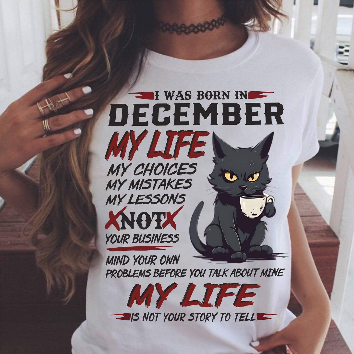 MY LIFE – T Shirt For Woman – DOAN12 (SKU09-92-12)