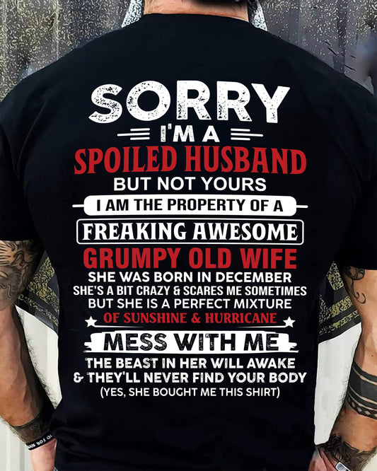 December - Spoiled Husband - Perfect Gift From Wife - EBIL12 (SKU11-02-12)