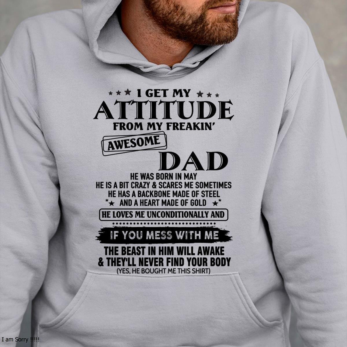 May - Gift For Son and Daughter From Dad - DONN05 - (SKU-TDADC-05)