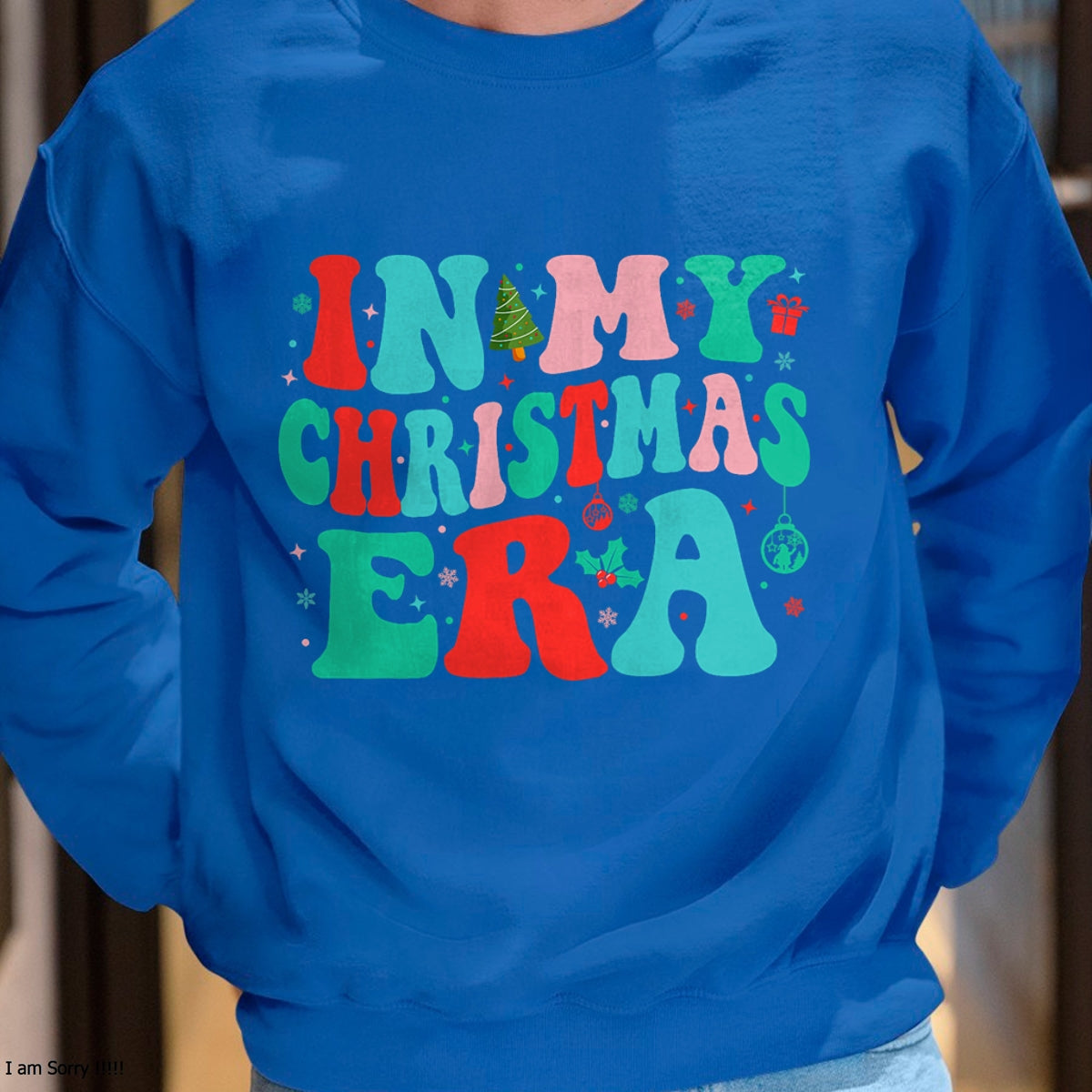 In My Christmas Era Cute Groovy Christmas Holiday Xmas T-Shirt - Christmas Unisex T-Shirt/Hoodie/Sweatshirt - HNDS00