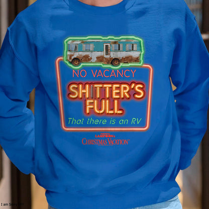 Christmas Vacation No Vacancy Shtter's Full Christmas T-Shirt - Christmas Unisex T-Shirt/Hoodie/Sweatshirt - HNDS00