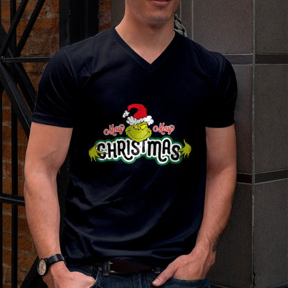 Dr. Seuss Grinch Hugs Christmas Short Sleeve T-shirt - Christmas Unisex T-Shirt/Hoodie/Sweatshirt - HNDS00