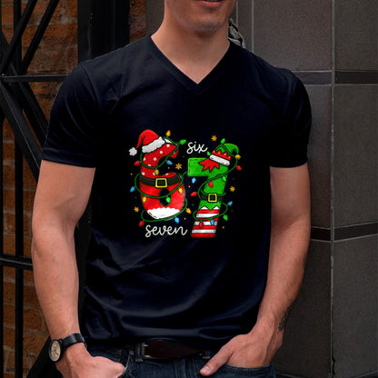 Trending Six Seven Meme Christmas 67 Xmas Men Women Kids T-Shirt - Christmas Unisex T-Shirt/Hoodie/Sweatshirt - HNDS00