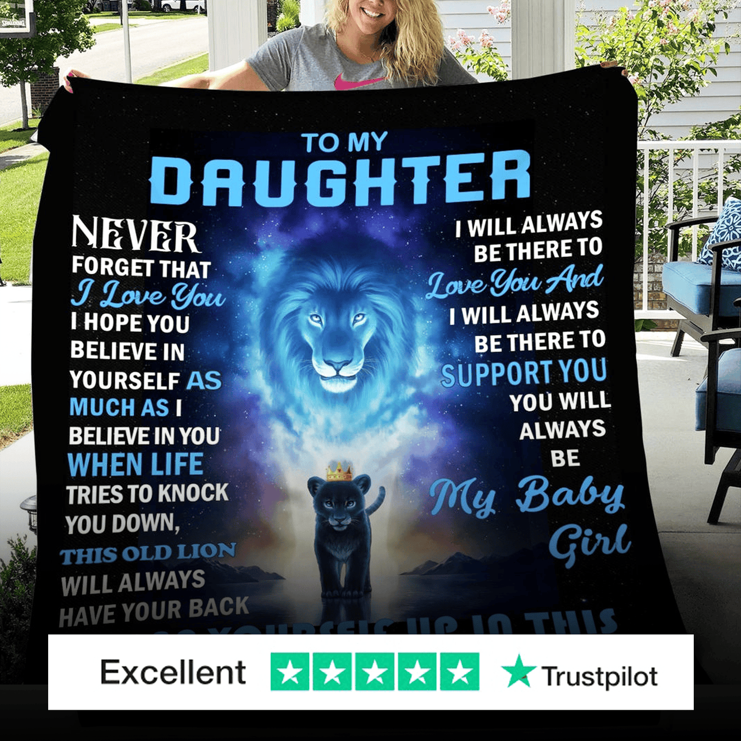 Special Gift for Your Daughter - From Dad Blanket
