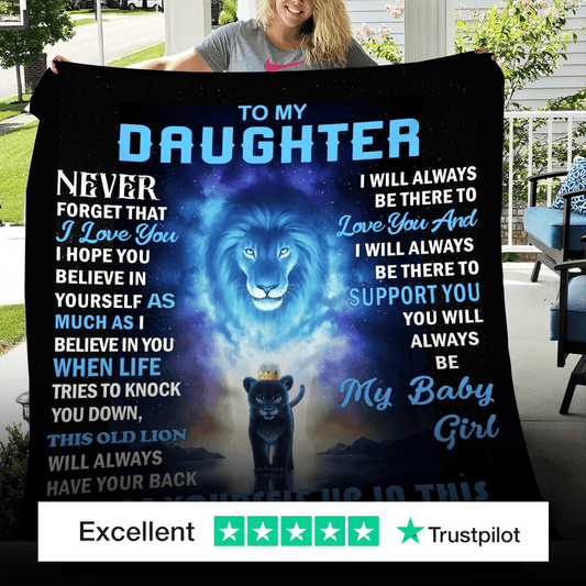 Special Gift for Your Daughter - From Dad Blanket