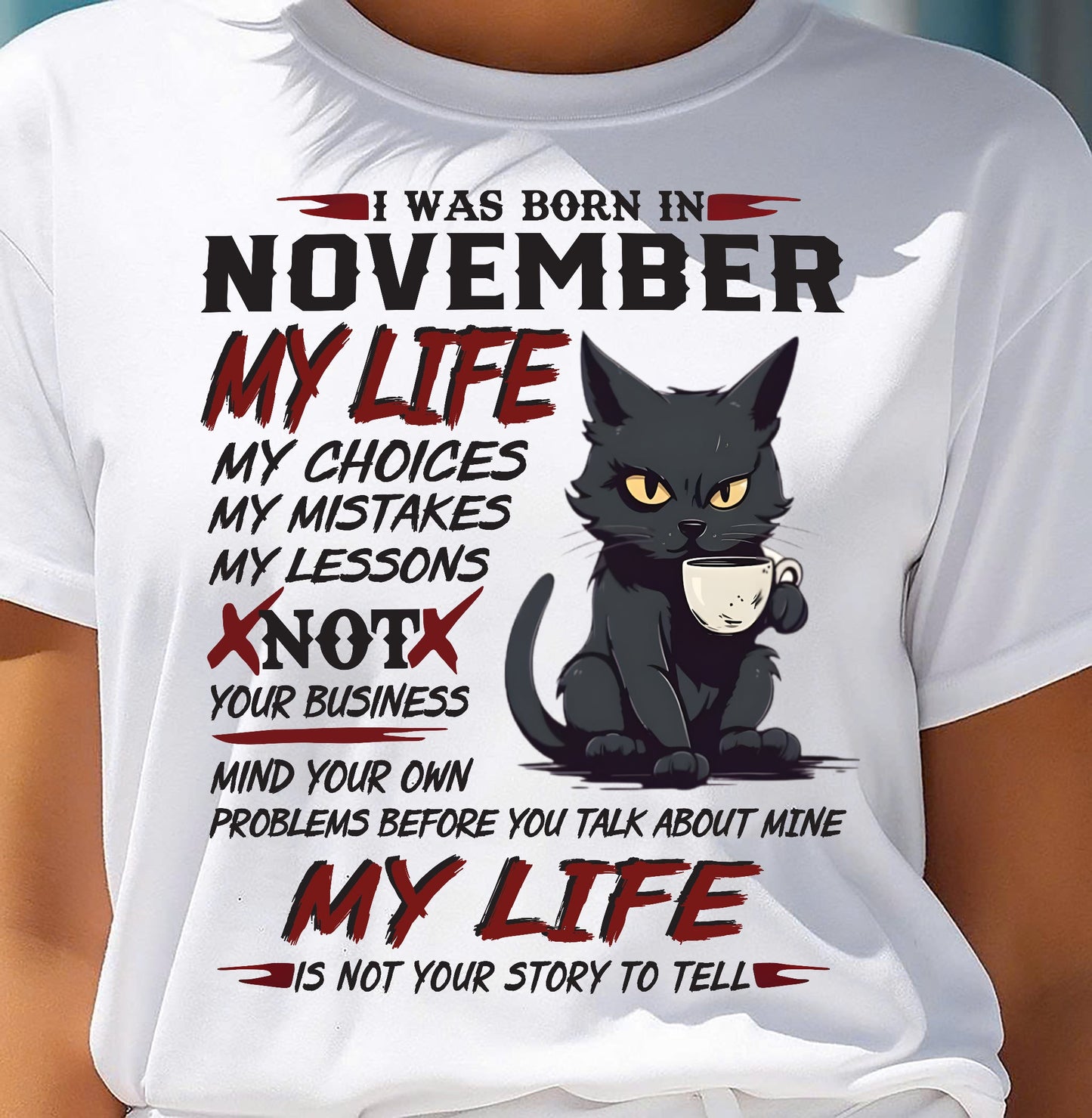 MY LIFE – T Shirt For Woman – DOAN11 (SKU09-92-11)