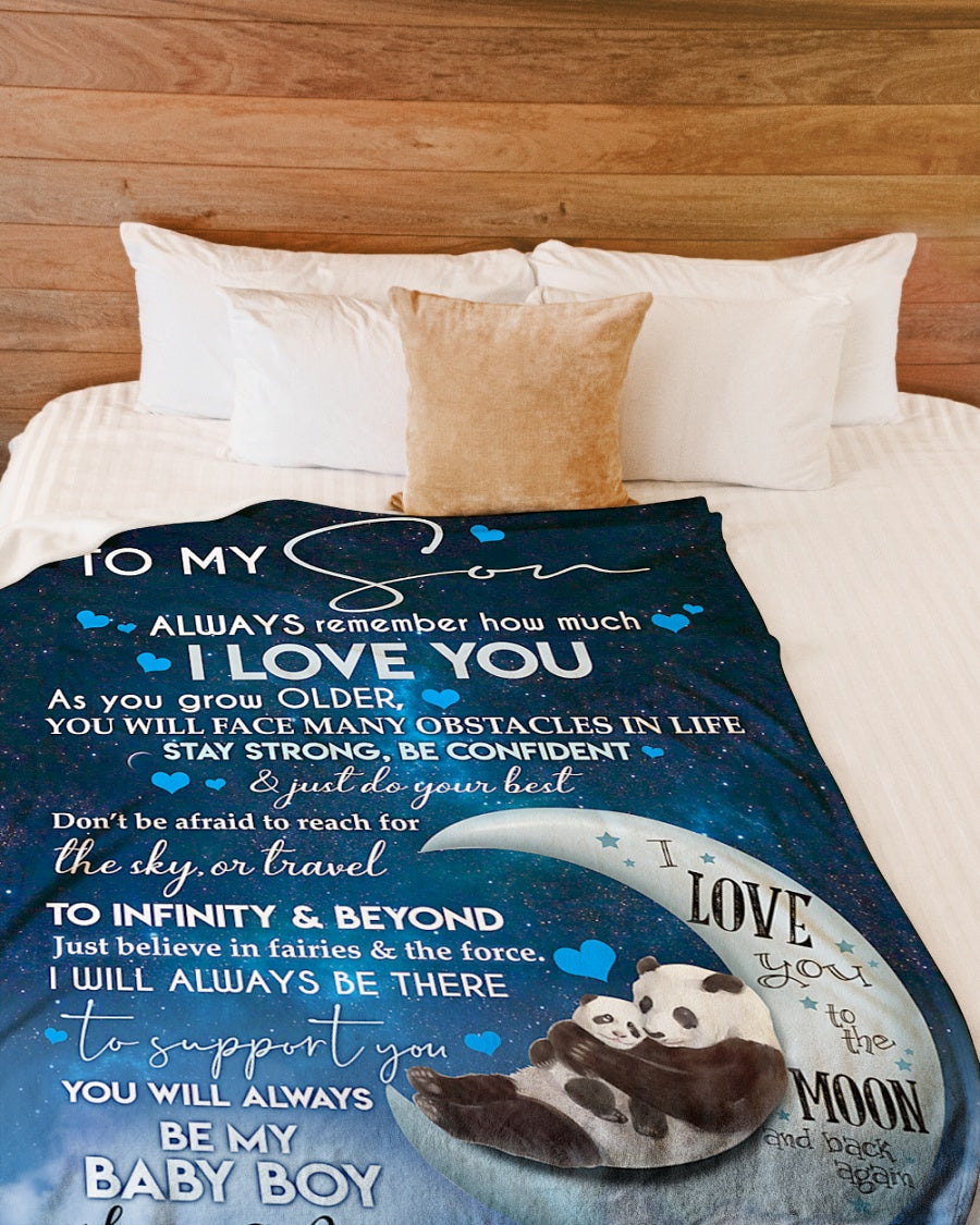 Special Gift For Your Son Blanket - From Mom