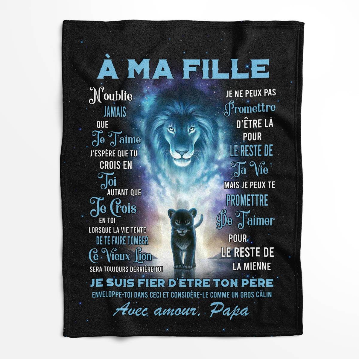 Cadeau Spécial Pour Ta Fille Couverture - De Papa