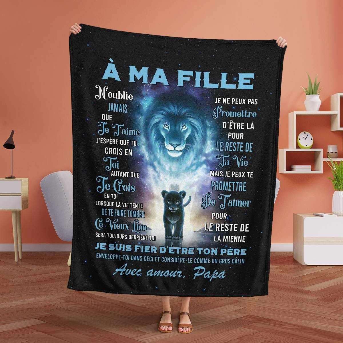 Cadeau Spécial Pour Ta Fille Couverture - De Papa