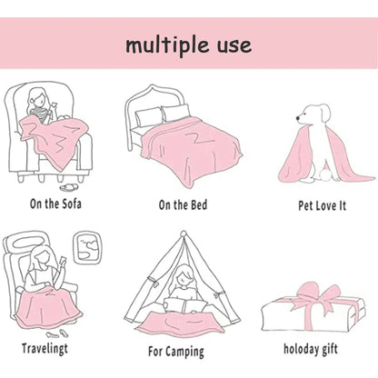 BLANKET FOR SON - GIFT FROM MOM - COMFORT & WARMTH GIFT