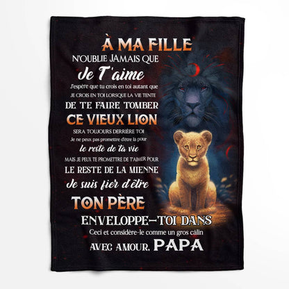 Cadeau Spécial Pour Ta Fille Couverture - De Papa (SKUB09-120)