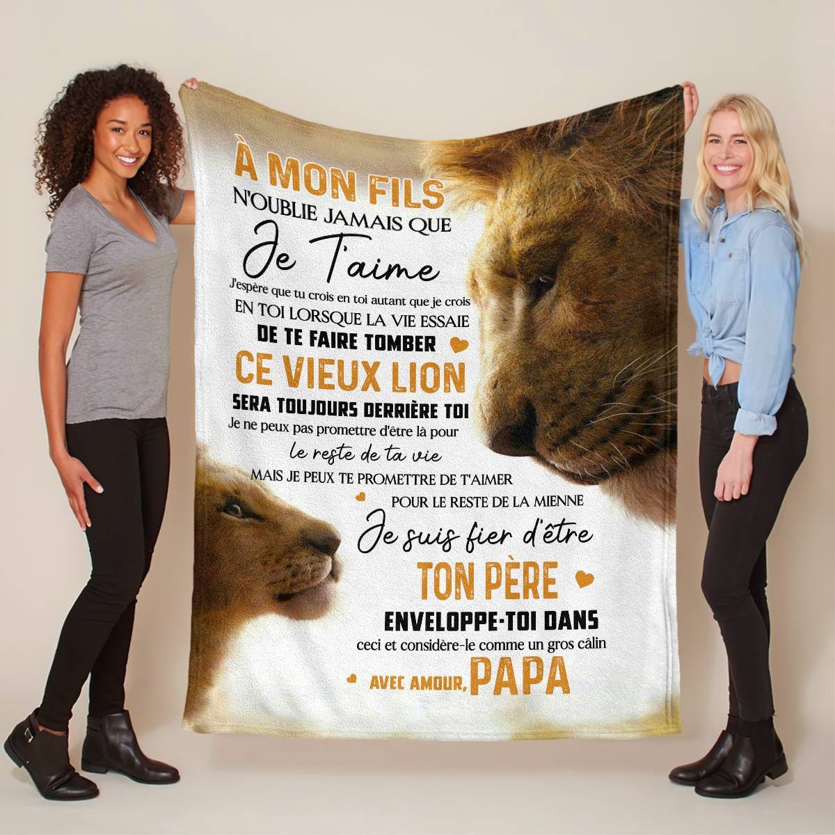 Cadeau Spécial Pour Ton Fils Couverture - De Papa