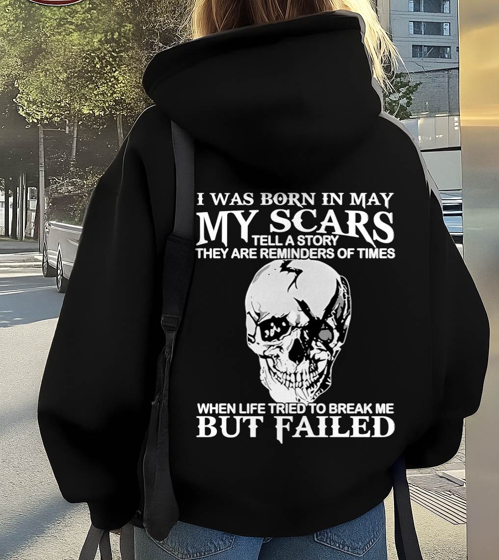 My Scars Tell A Story – T-Shirt For Woman – DOAN05 (SKU10-27-05)