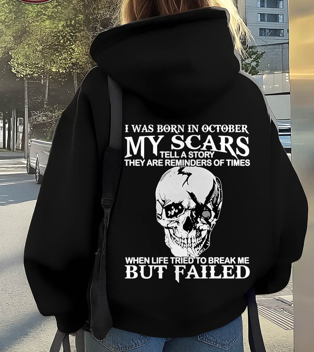 My Scars Tell A Story – T-Shirt For Woman – DOAN10 (SKU10-27-10)