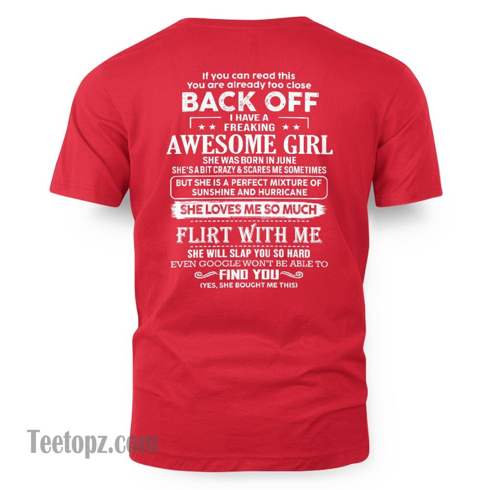 June – Awesome Girlfriend Born In June – Special gift for your Boyfriend – From Wife EBIL06 (SKU06-17-06)