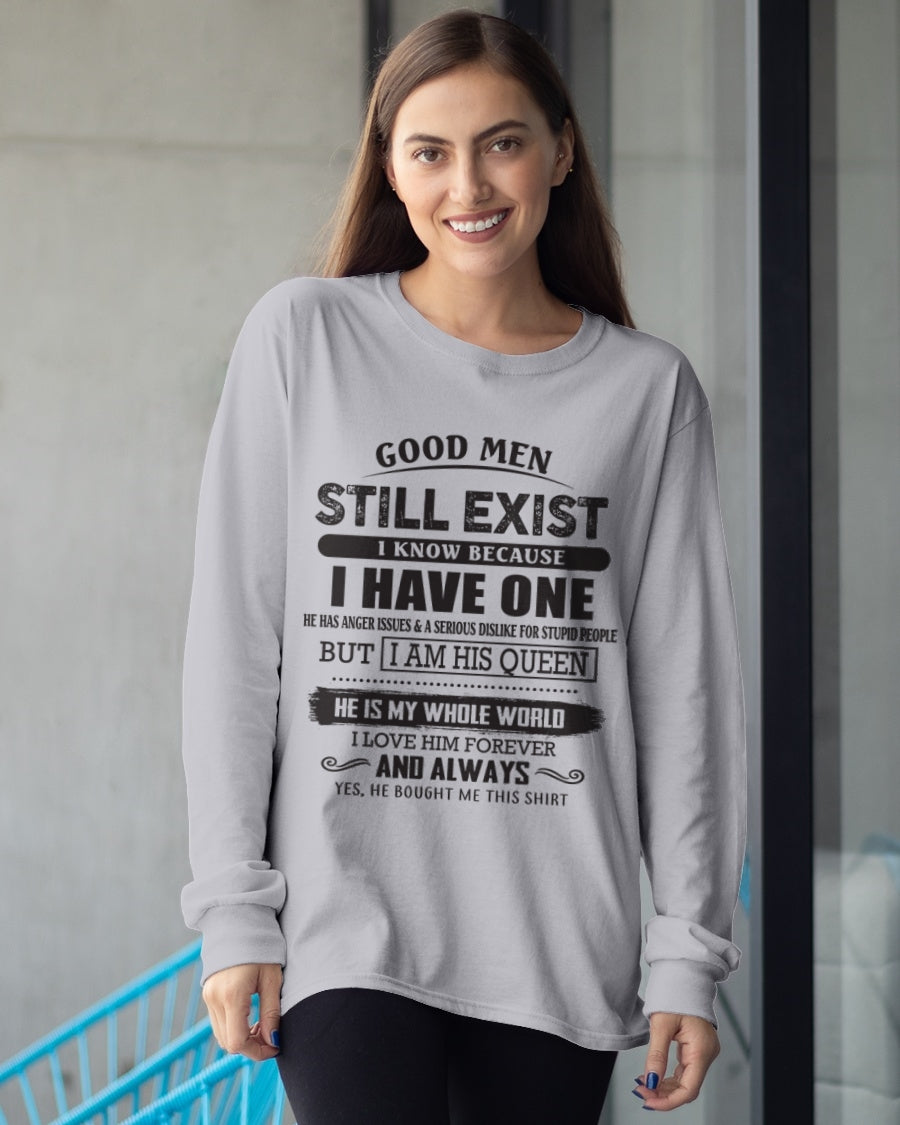 Good Men Still Exist - Perfect Gift For Your Girlfriend, Wife From Husband / Man - EBIL00 (SKU07-166-00)