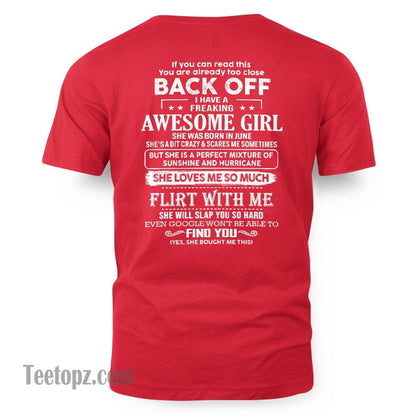 June – Awesome Girlfriend Born In June – Special gift for your Boyfriend – From Wife EBIL06 (SKU06-17-06)