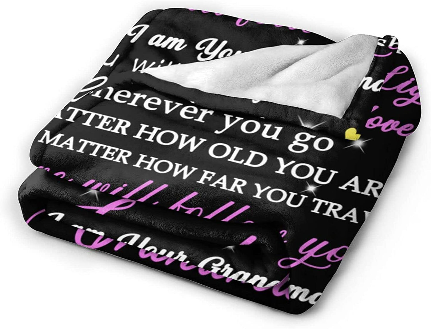 Special Gift For Your Granddaughter Blanket - From Grandma (SKUB12-270)