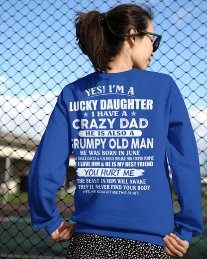 June - Awesome Grumpy Old Dad - Special gift for your daughter From Dad - EBIL06 (SKU10-50-06)