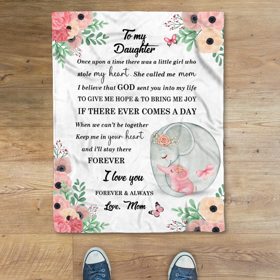 Special Gift For Your Daughter Blanket - From Mom
