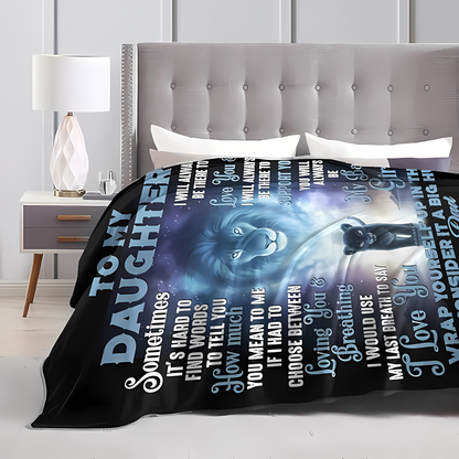 Special Gift For Your Daughter Blanket - From Dad (SKUB10-91)