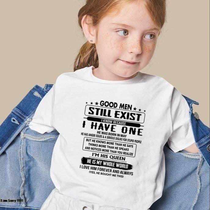 May - Good men Still Exist - gift for your girlfriend, wife from Husband - EBIL05 (SKU-GM-05)