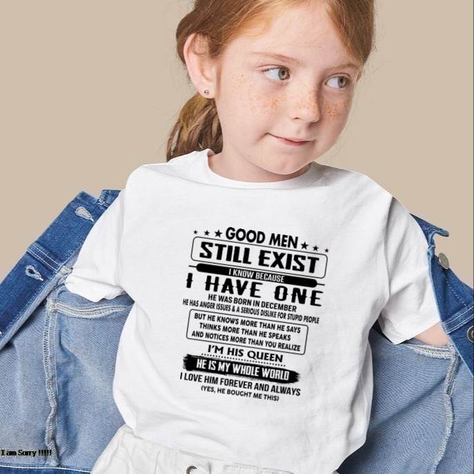 December - Good men Still Exist - gift for your girlfriend, wife from Husband - EBIL12 (SKU-GM-12)