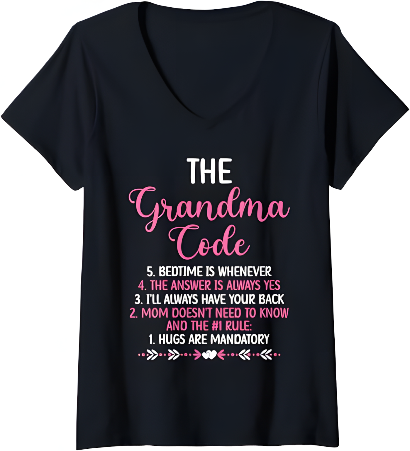 THE GRANDMA CODE T SHIRT - From grandma EBIL00