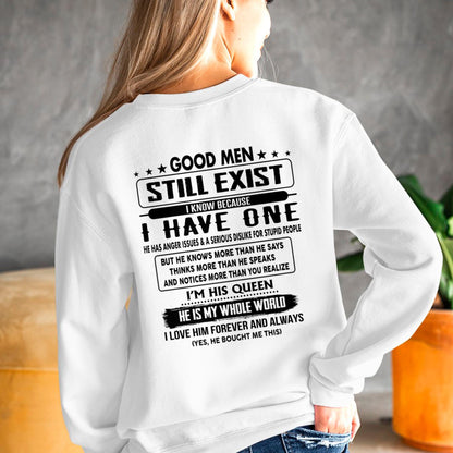 Good men Still Exist - gift for your girlfriend, wife from Husband - EBIL00 (SKU-GMSAU-00)