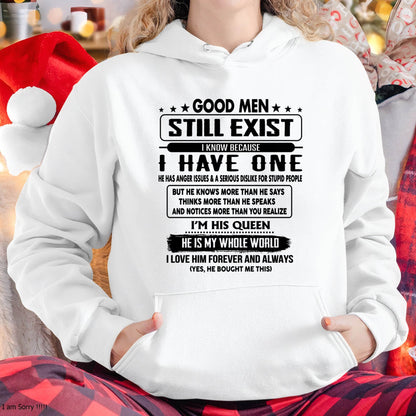 Good men Still Exist - gift for your girlfriend, wife from Husband - Ebil00 (SKU-GM-00)