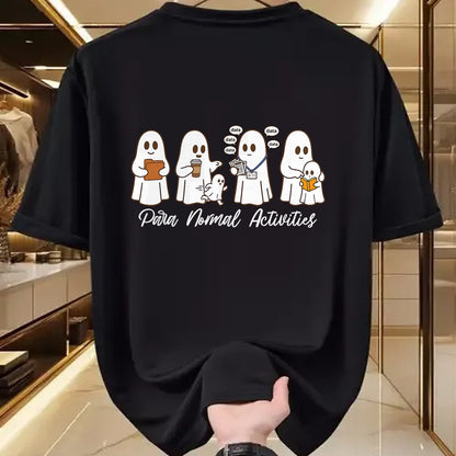 Best Teacher Shirt, Funny Teacher UnisexT-Shirt/Hoodie/Sweatshirt HLT00 - para Normal Activities SPED Teachers Ghost Fall Halloween T-Shirt (1)
