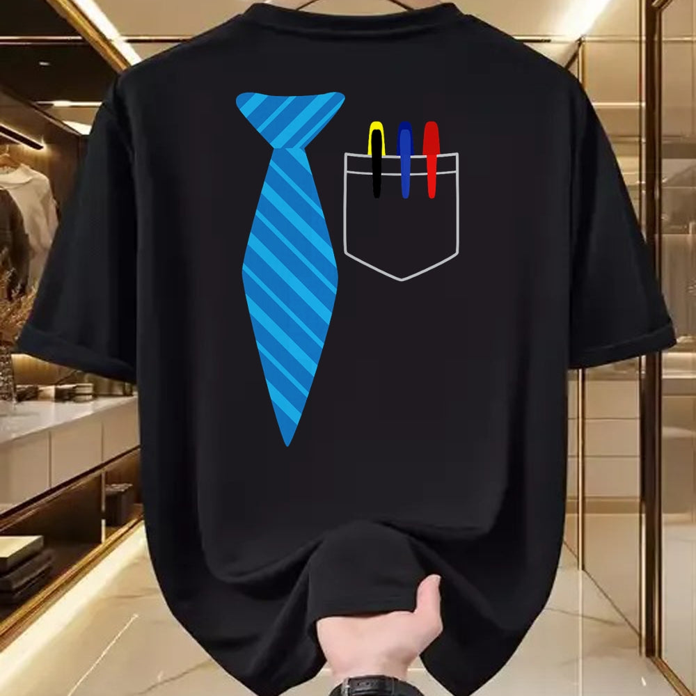 Best Teacher Shirt, Funny Teacher UnisexT-Shirt/Hoodie/Sweatshirt HLT00 - Teacher Tie & Pocket Protector Costume School Gift T-Shirt