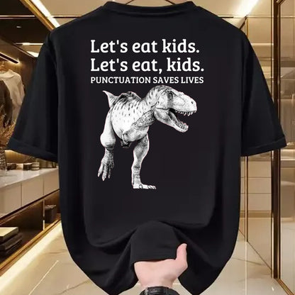 Best Teacher Shirt, Funny Teacher UnisexT-Shirt/Hoodie/Sweatshirt HLT00 - Funny Let's Eat Kids Punctuation Saves Lives Grammar T Shirt T-Shirt