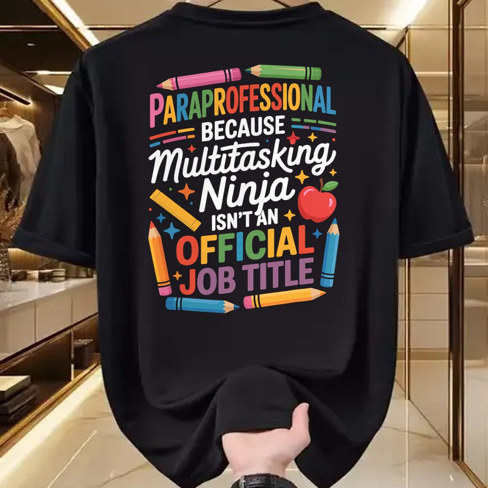 Best Teacher Shirt, Funny Teacher UnisexT-Shirt/Hoodie/Sweatshirt HLT00 - Special Education para Paraprofessional Support T-Shirt