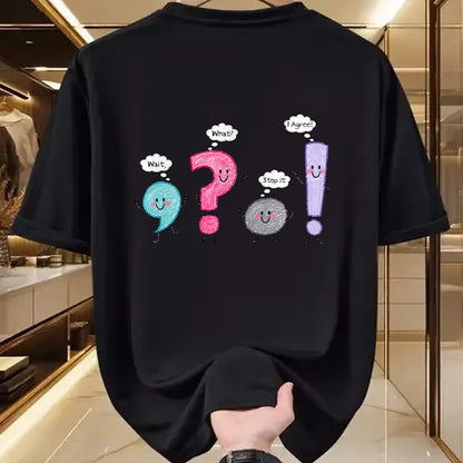 Best Teacher Shirt, Funny Teacher UnisexT-Shirt/Hoodie/Sweatshirt HLT00 - Funny Personified Punctuation Marks Grammar English Teacher T-Shirt