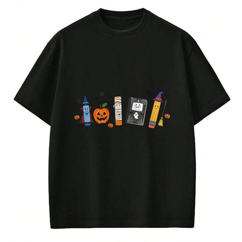 Best Teacher Shirt, Funny Teacher UnisexT-Shirt/Hoodie/Sweatshirt HLT00 - Back to School Halloween Teacher Spooky School Supplies T-Shirt