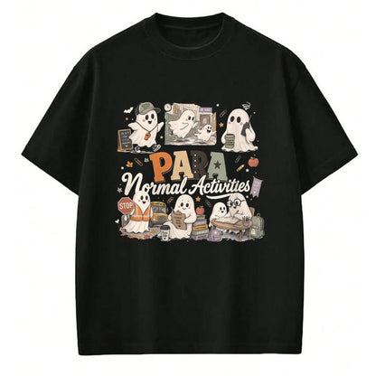Best Teacher Shirt, Funny Teacher UnisexT-Shirt/Hoodie/Sweatshirt HLT00 - para Normal Activities SPED Teachers Ghost Fall Halloween T-Shirt (6)