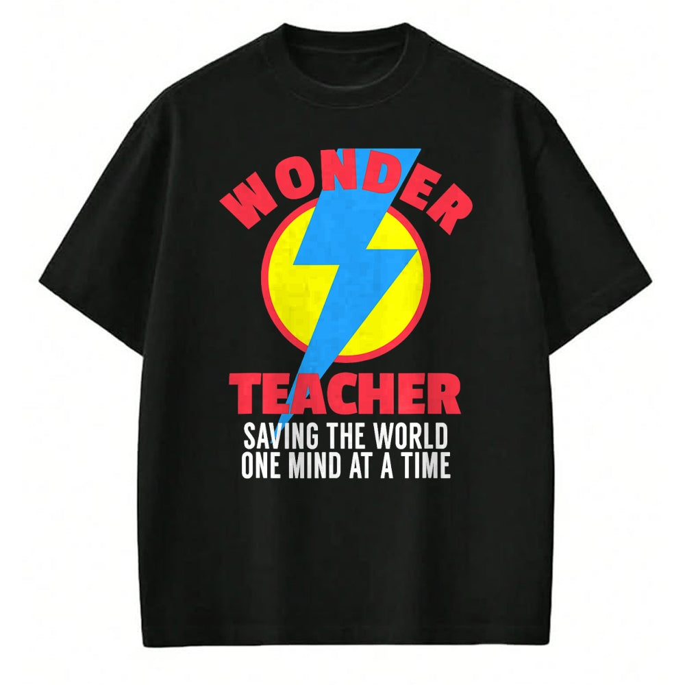 Best Teacher Shirt, Funny Teacher UnisexT-Shirt/Hoodie/Sweatshirt HLT00 - Wonder Teacher Costume Shirt  Teacher Halloween Costume Tee T-Shirt