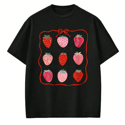 Best Teacher Shirt, Funny Teacher UnisexT-Shirt/Hoodie/Sweatshirt HLT00 - Preschool is My Jam Strawberry Teacher First Day of School T-Shirt