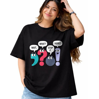 Best Teacher Shirt, Funny Teacher UnisexT-Shirt/Hoodie/Sweatshirt HLT00 - Wait What Stop It I Agree Funny Punctuation Grammar Teacher T-Shirt
