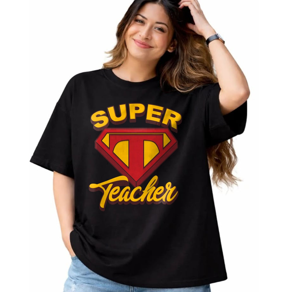 Best Teacher Shirt, Funny Teacher UnisexT-Shirt/Hoodie/Sweatshirt HLT00 - Superteacher Superhero Funny Teacher T-Shirt