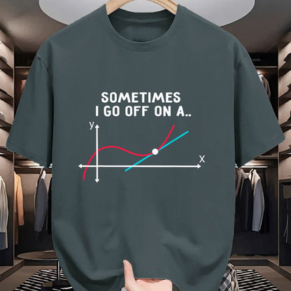 Best Teacher Shirt, Funny Teacher UnisexT-Shirt/Hoodie/Sweatshirt HLT00 - Math Teacher Gifts - Sometimes I go Off on a Tangent T-Shirt