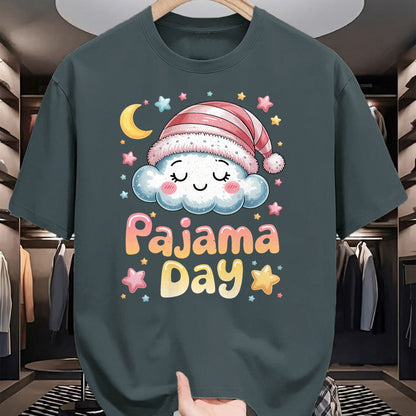 Best Teacher Shirt, Funny Teacher UnisexT-Shirt/Hoodie/Sweatshirt HLT00 - Pajama Day School Spirit Week Fun Cloud Teacher Student T-Shirt