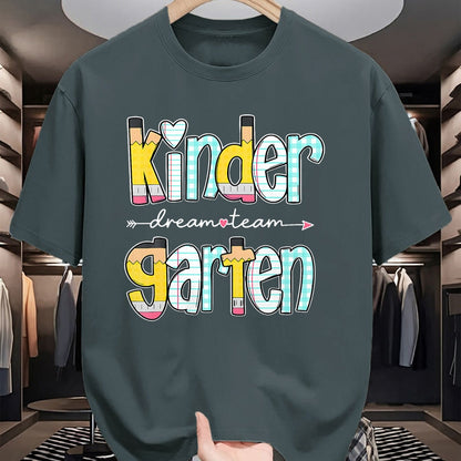 Best Teacher Shirt, Funny Teacher UnisexT-Shirt/Hoodie/Sweatshirt HLT00 - Kindergarten Dream Team Back to School Teacher Student T-Shirt