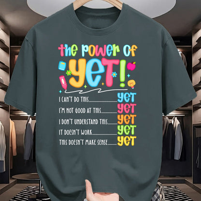 Best Teacher Shirt, Funny Teacher UnisexT-Shirt/Hoodie/Sweatshirt HLT00 - Growth Mindset Teacher Kindness Power of Yet Inspirational T-Shirt